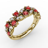 14Kt Yellow Gold Color Fashion Fashion Rings