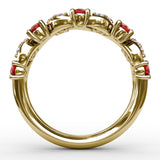 14Kt Yellow Gold Color Fashion Fashion Rings