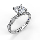 18Kt White Gold Bridal Engagement Rings