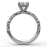 18Kt White Gold Bridal Engagement Rings