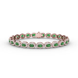 14Kt Rose Gold Color Fashion Bracelets