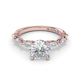 18Kt Rose Gold Bridal Engagement Rings