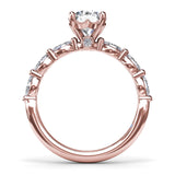 18Kt Rose Gold Bridal Engagement Rings