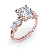 18Kt Rose Gold Bridal Engagement Rings