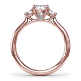 18Kt Rose Gold Bridal Engagement Rings