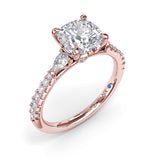 18Kt Rose Gold Bridal Engagement Rings