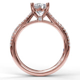 18Kt Rose Gold Bridal Engagement Rings