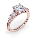 18Kt Rose Gold Bridal Engagement Rings