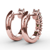 14Kt Rose Gold Color Fashion Earrings