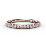 18Kt Rose Gold Bridal Bands