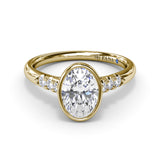 18Kt Yellow Gold Bridal  Engagement Rings