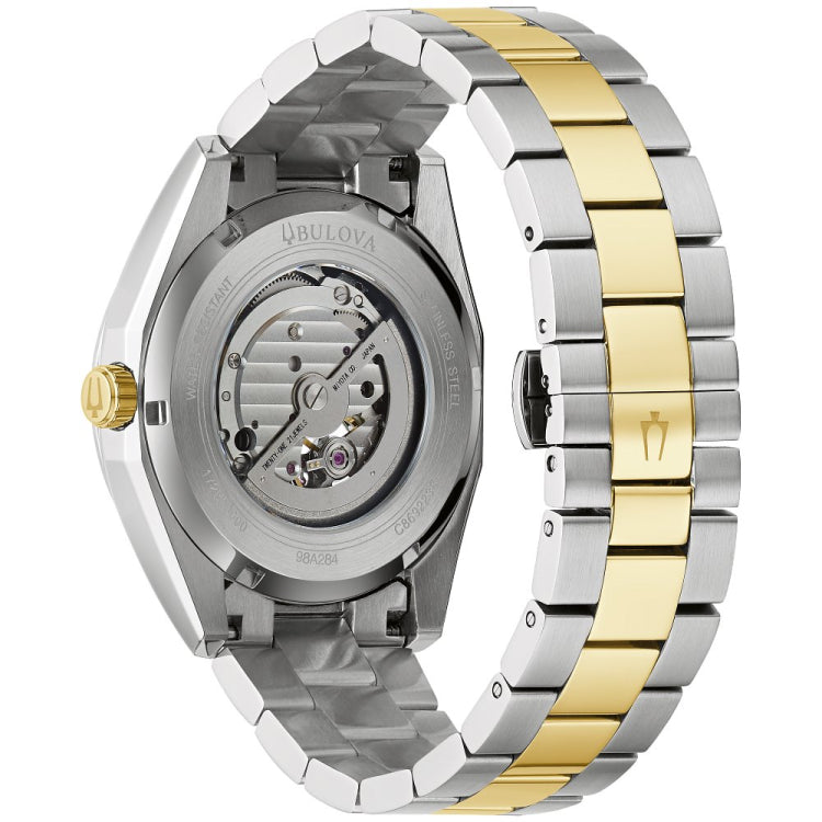 Bulova men's bracelet outlet watch