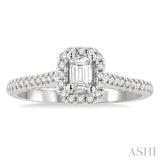 Semi-Mount Diamond Engagement Ring