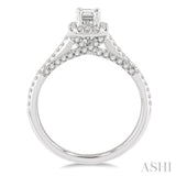 Semi-Mount Diamond Engagement Ring