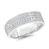14K White Gold Basics Anniversary Bands
