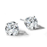 14K White Gold Basics Diamond Solitaires