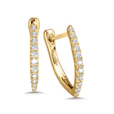 14K Yellow Gold Basics Hoops